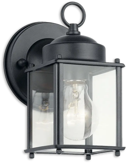 Kichler 9611BK Outdoor Wall Lantern